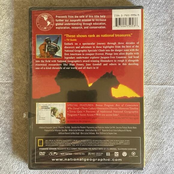 National Geographic 30 Years Of National Geographic Specials DVD New Sealed - Picture 2 of 6